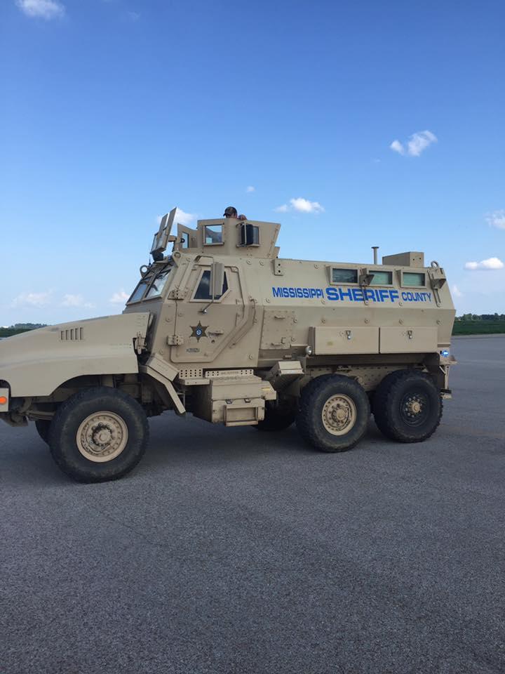 Special Response Team MRAP Vehicle